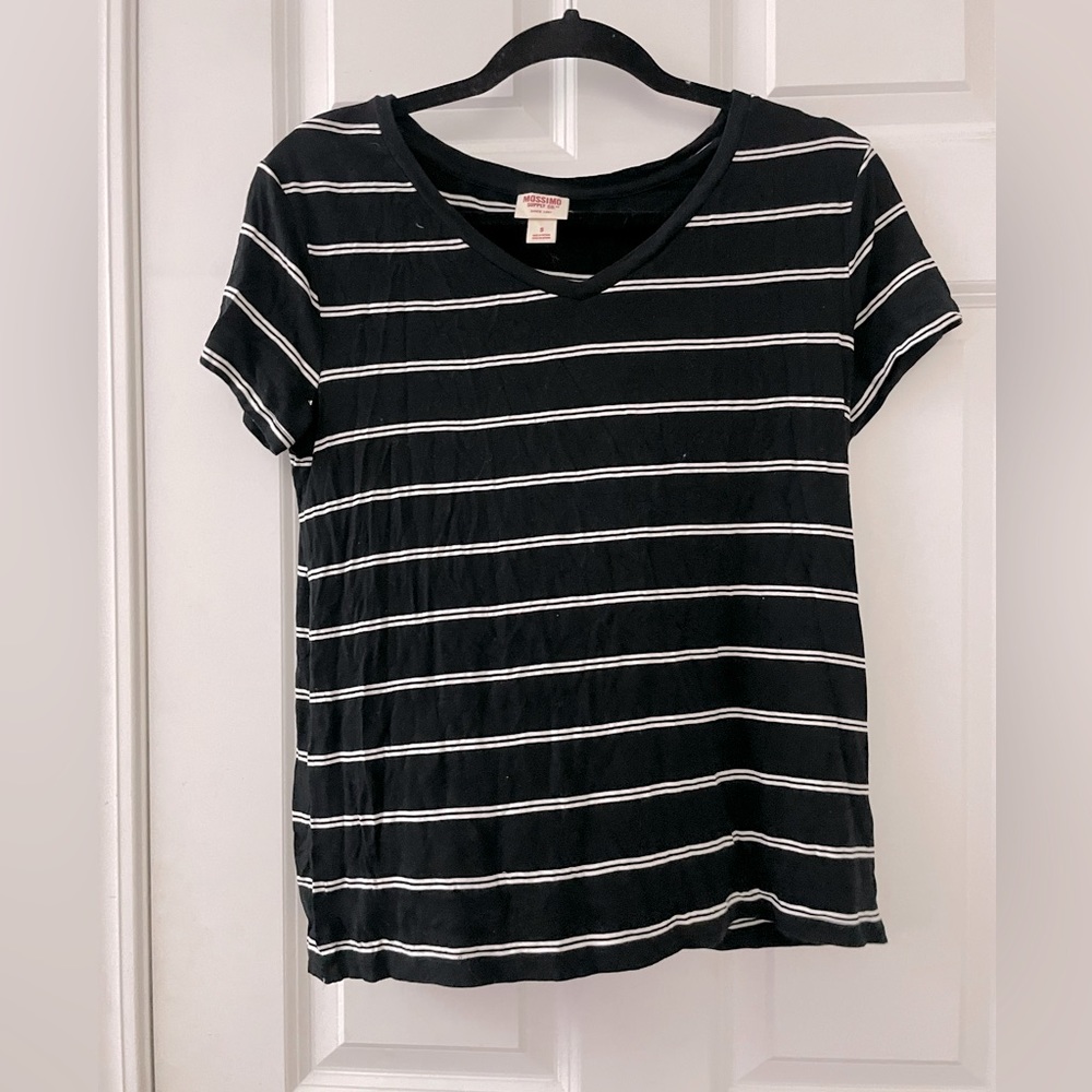 Flowy striped tee